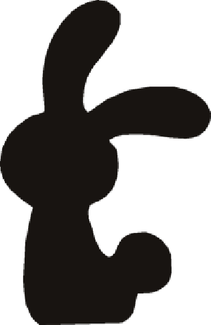 Rabbit Stencil 2 | Rabbit Stencil 2 s | Shape Stencil | Shape Stencils
