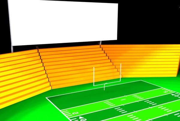 clipart of a football field - photo #42