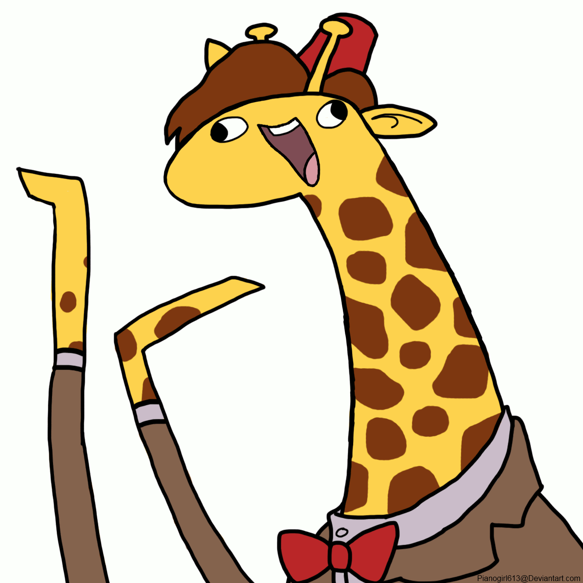 Dr. Who Giraffe - Comm.