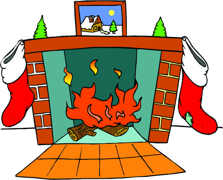 fireplace clipart - photo #20
