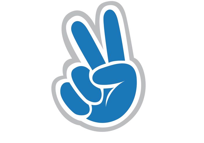 Peace Sign Vector | Free Vector Art at Vecteezy!