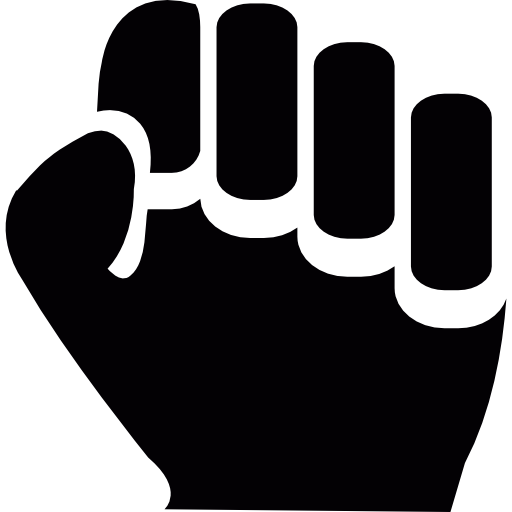 Clenched fist - Free other icons
