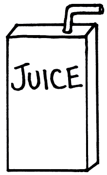 Juice Box Clipart