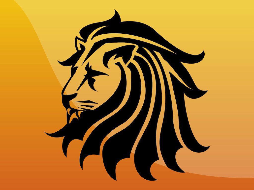 Lion Head Icon Vector Art & Graphics | freevector.com