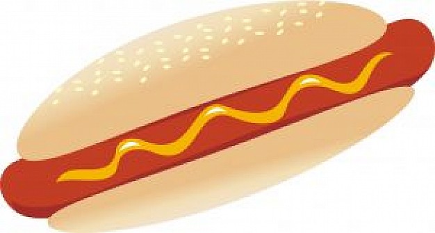 Free clipart hot dogs