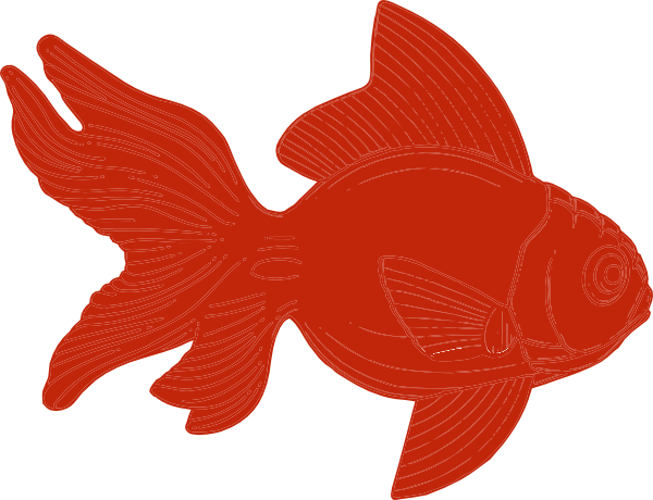 Orange Fish Clipart Clip Art - vector clip art online ...