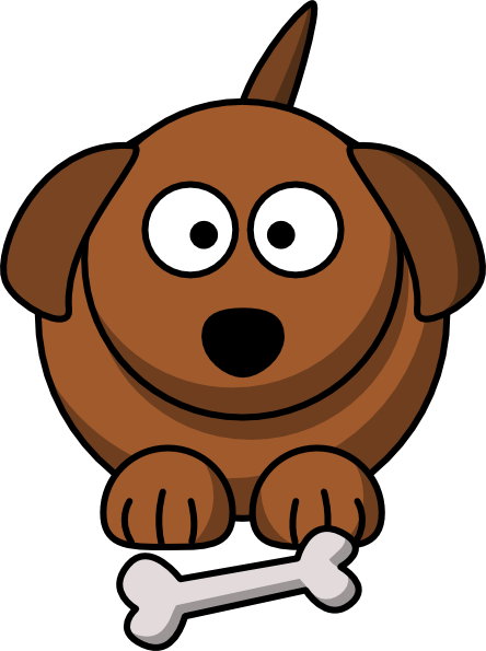 Cartoon Dog Face Clipart