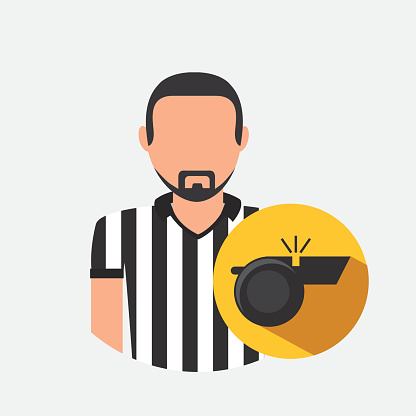 Referee Touchdown Background Clip Art, Vector Images ...