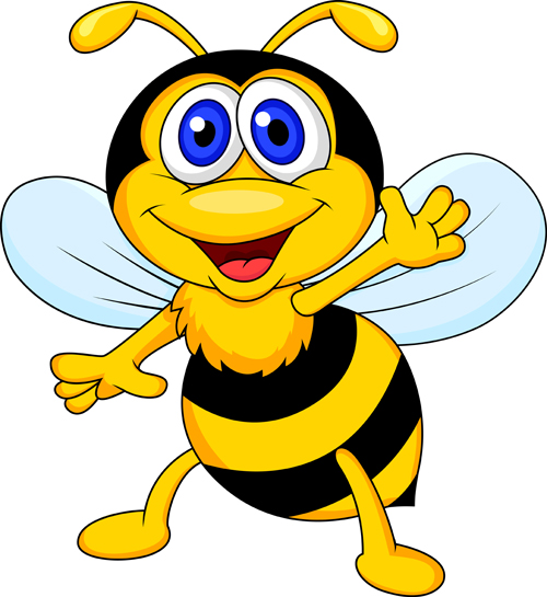 Cute bee cartoon vector illustration 10 - Vector Animal, Vector ... -  ClipArt Best - ClipArt Best