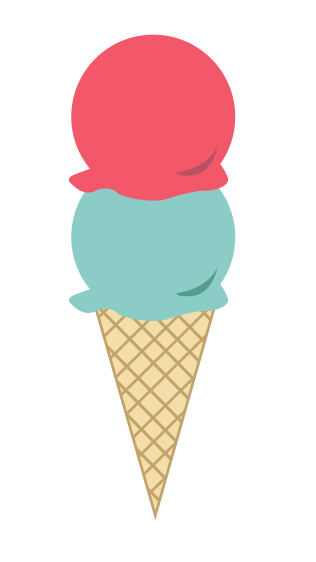 Clip Art Ice Cream Cone - Tumundografico