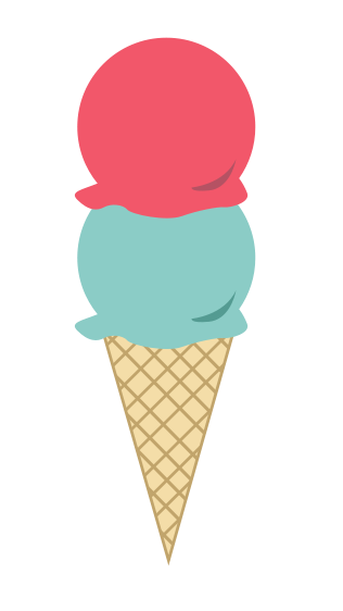 521 views Clip Art Ice Cream Cone - Tumundografico