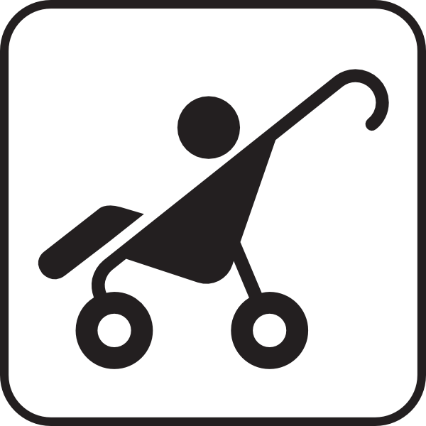 Baby Stroller Clipart