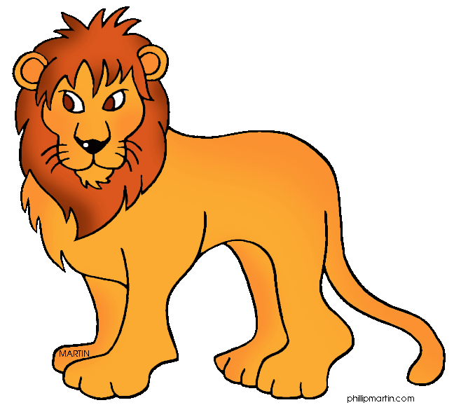Lion And Lamb Clipart