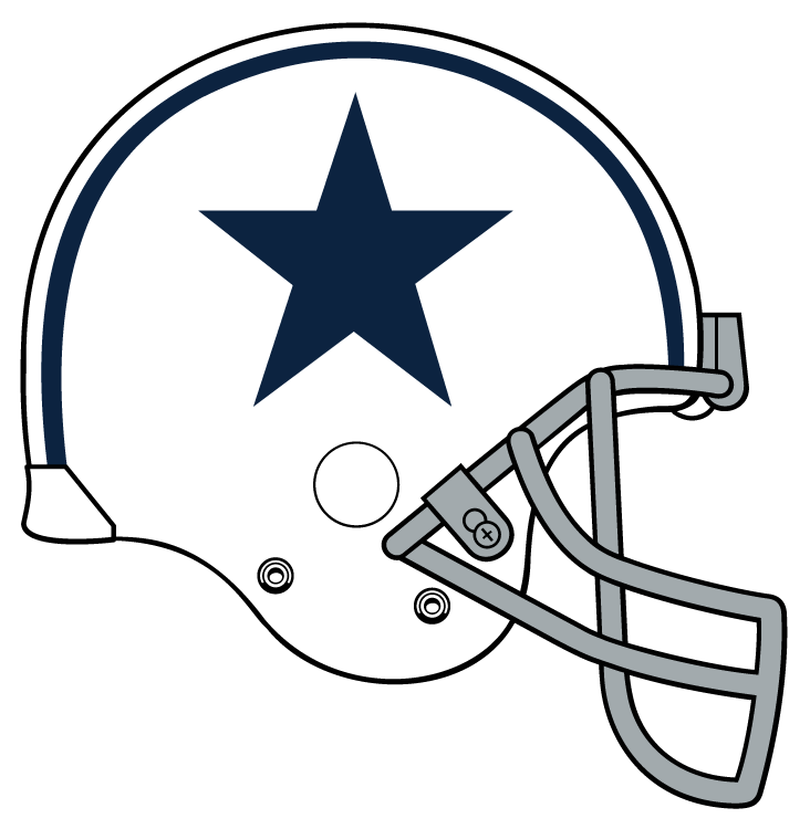 Dallas cowboys helmet clip art