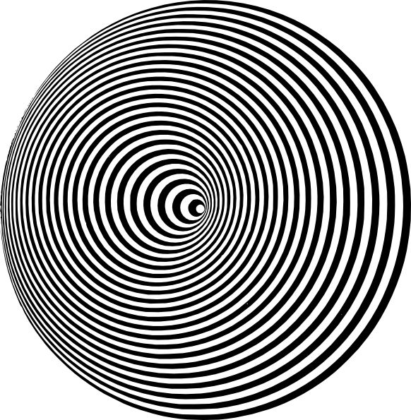 1000+ images about Optical illusions | Circles, Clip ...