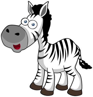 Baby Zebra Cartoon | Free Download Clip Art | Free Clip Art | on ...