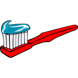 Toothbrush and toothpaste clipart, cliparts of Toothbrush and ...