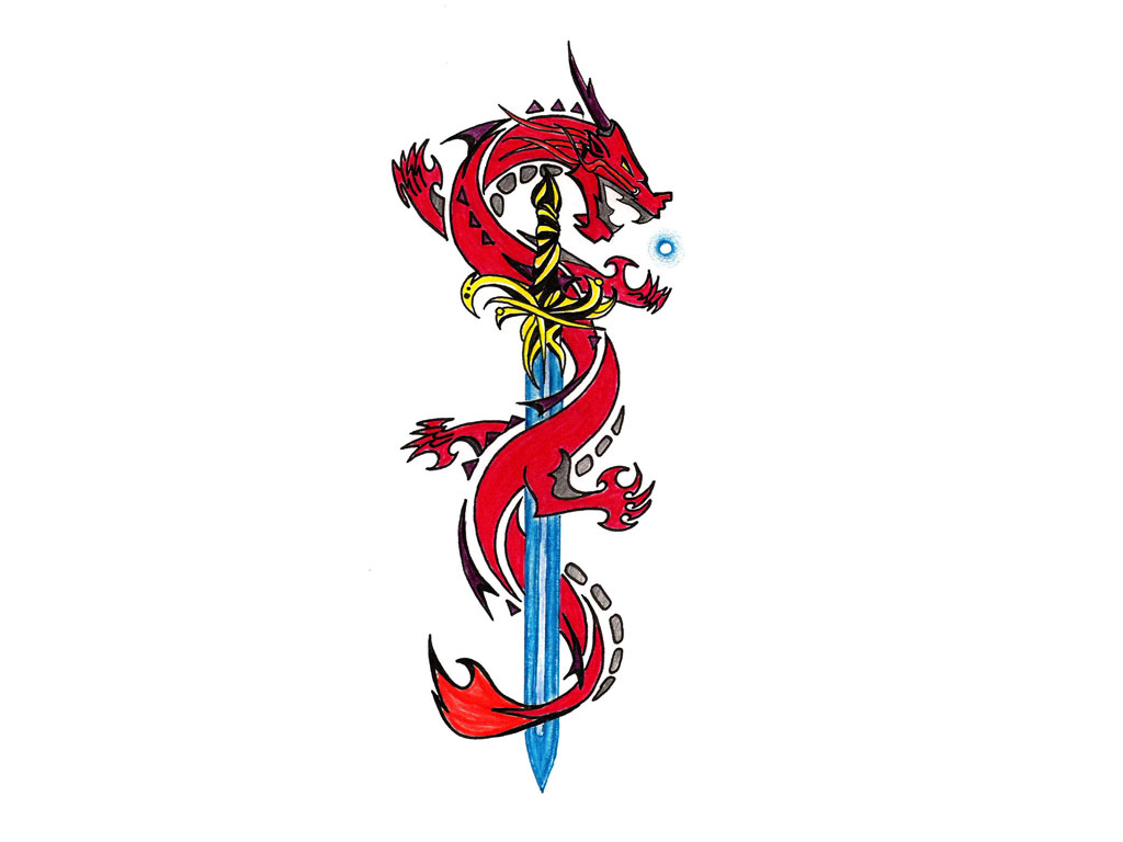 Newest Samurai Sword Tattoo Design | Fresh 2017 Tattoos Ideas