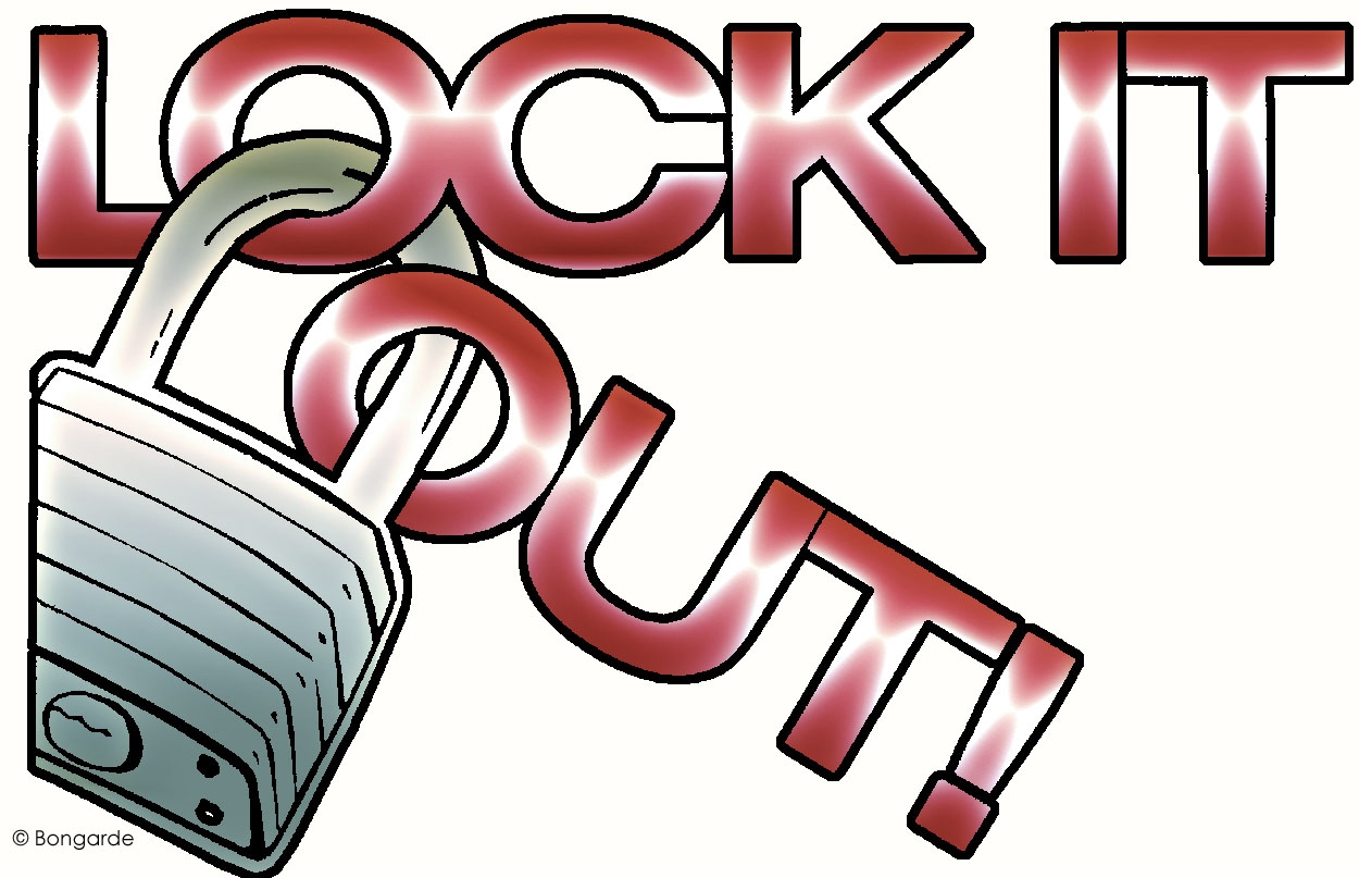 Lock Out Clipart