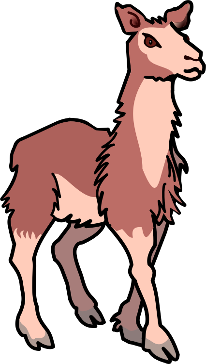 Free to Use & Public Domain Llama Clip Art