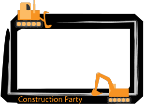 Construction border clip art