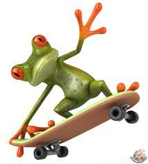 iCLIPART - Royalty Free Clip Art Illustration of a Funny Frog ...