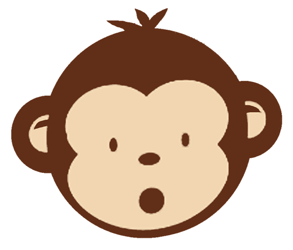 Cartoon Monkey Face Clipart - Cliparts and Others Art Inspiration