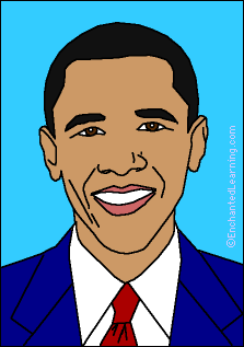 Pres Obama Clipart