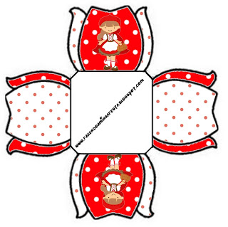 Little Red Riding Hood Party: Free Printable Boxes. | Is it for ...