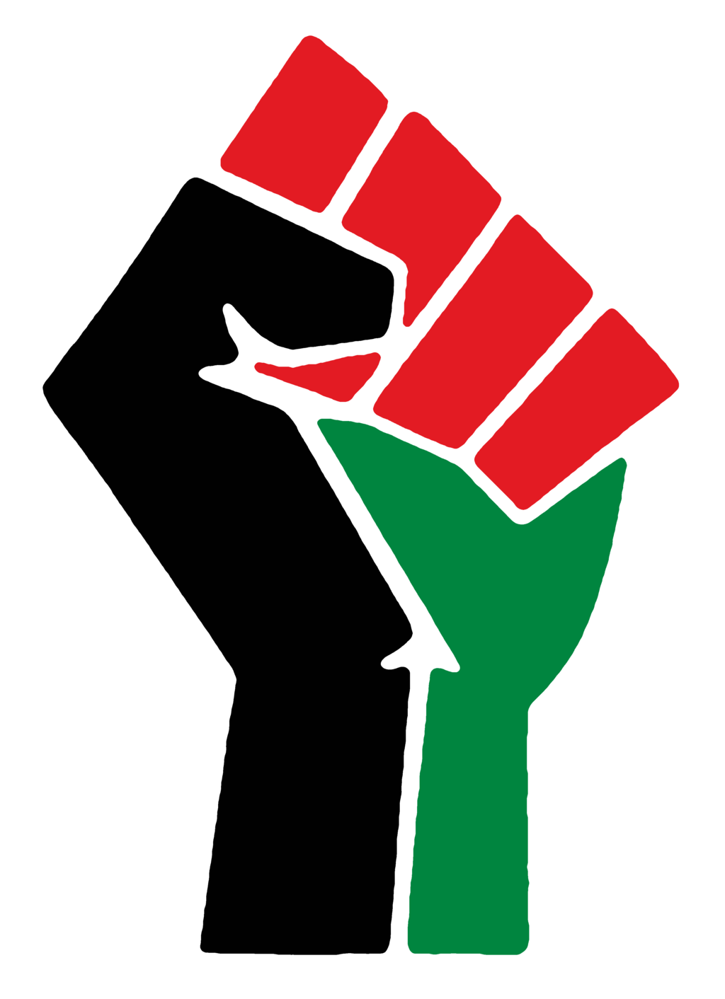 black power fist clipart - photo #12