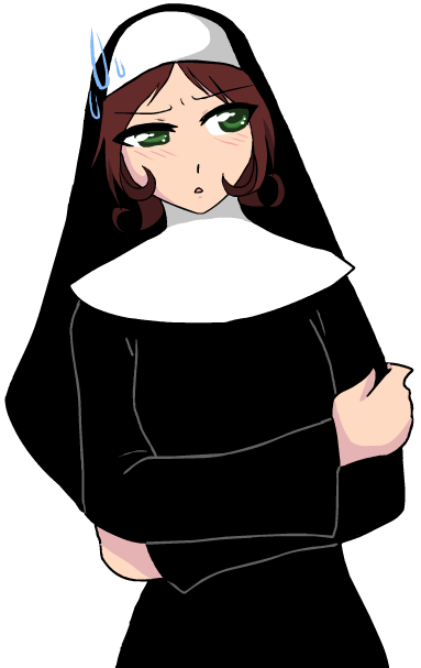 funny nun clipart - photo #11