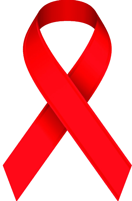 Aids red ribbon clipart