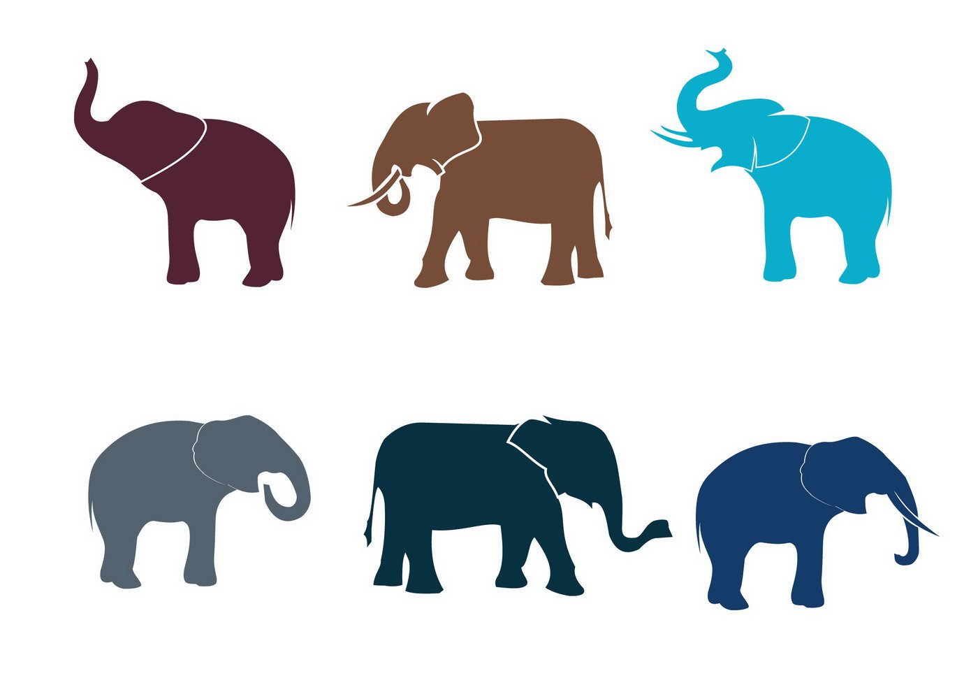 Elephant Free Vector Art - (4871 Free Downloads)