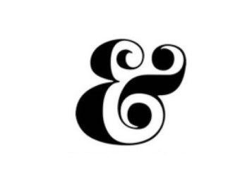 Ampersand stencil | Etsy