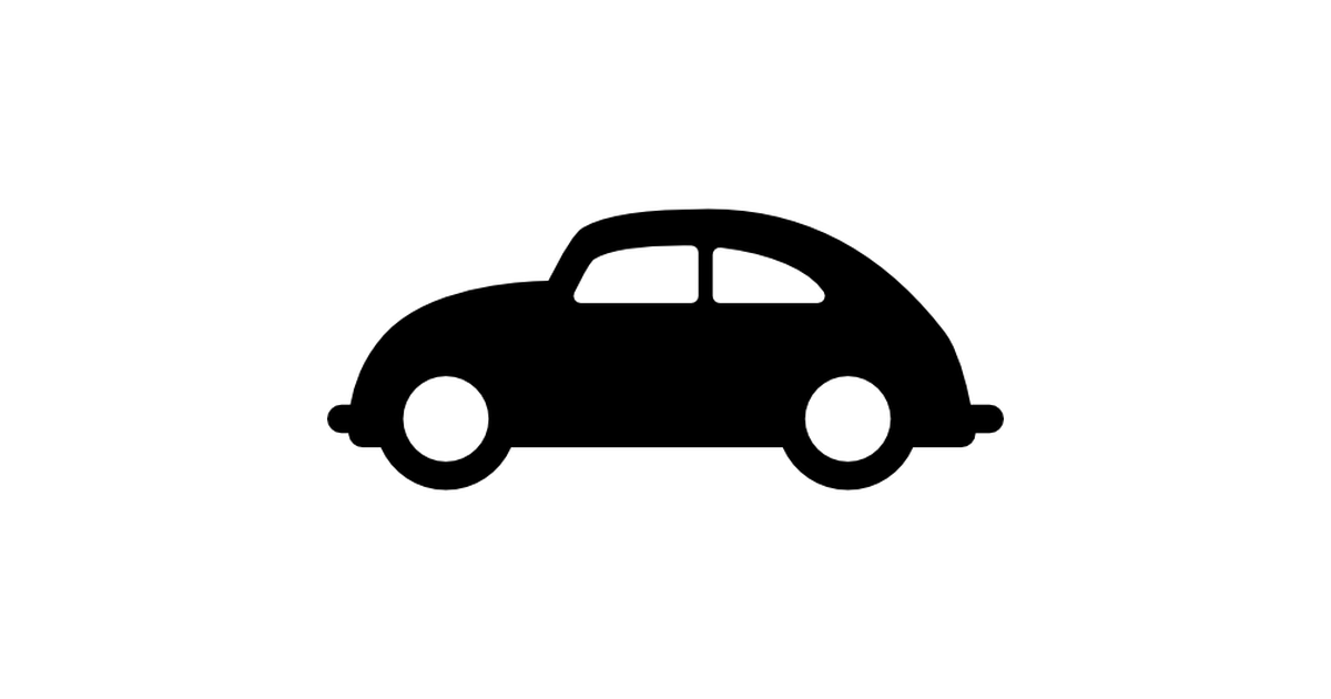 Volkswagen car side view - Free transport icons