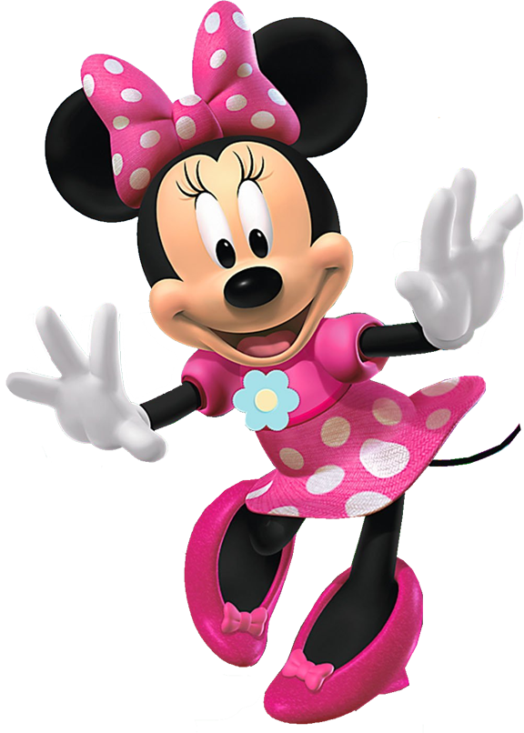 Minnie mouse pink clip art