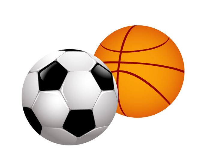 Gallery For > Basketball And Soccer