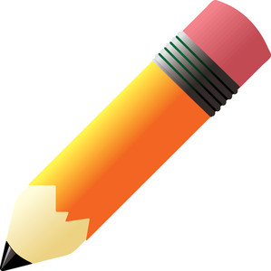 Pencil Clipart Image - clip art illustration of a short pencil ...