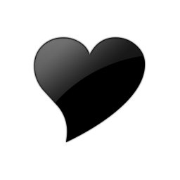 Clip Art Black Heart Clipart black heart icon clipart best legacy tags page 41 icons etc