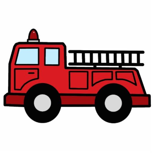 Cartoon Clip Art Firetruck Emergency Vehicle Truck