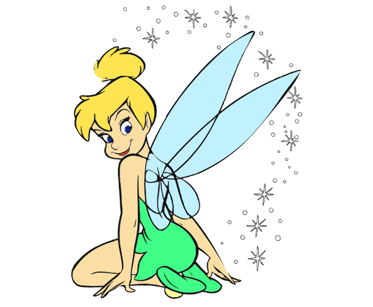 Tinkerbell Coloring Pages