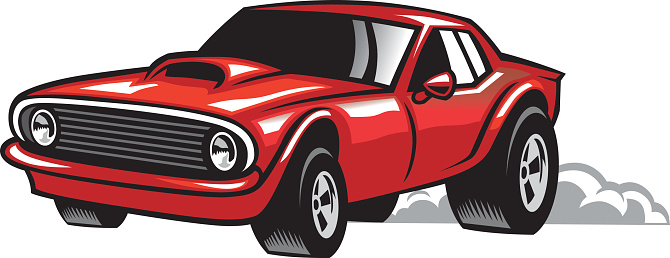 muscle car clipart vector - photo #41