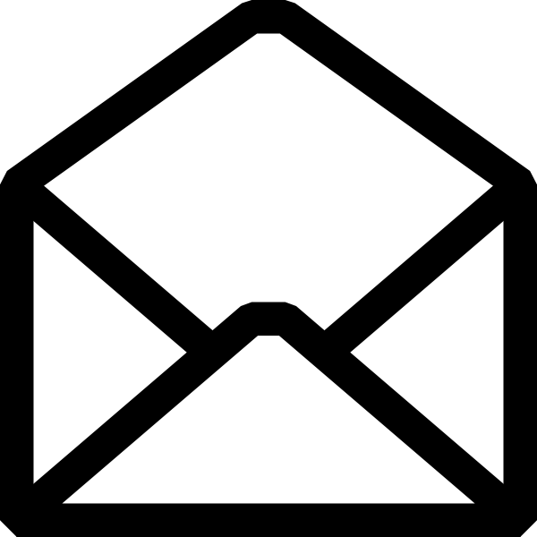 Free vector art email icon open envelope clip art free vector ...