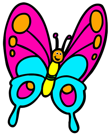 butterfly clipart for kids - Vergilis Clipart