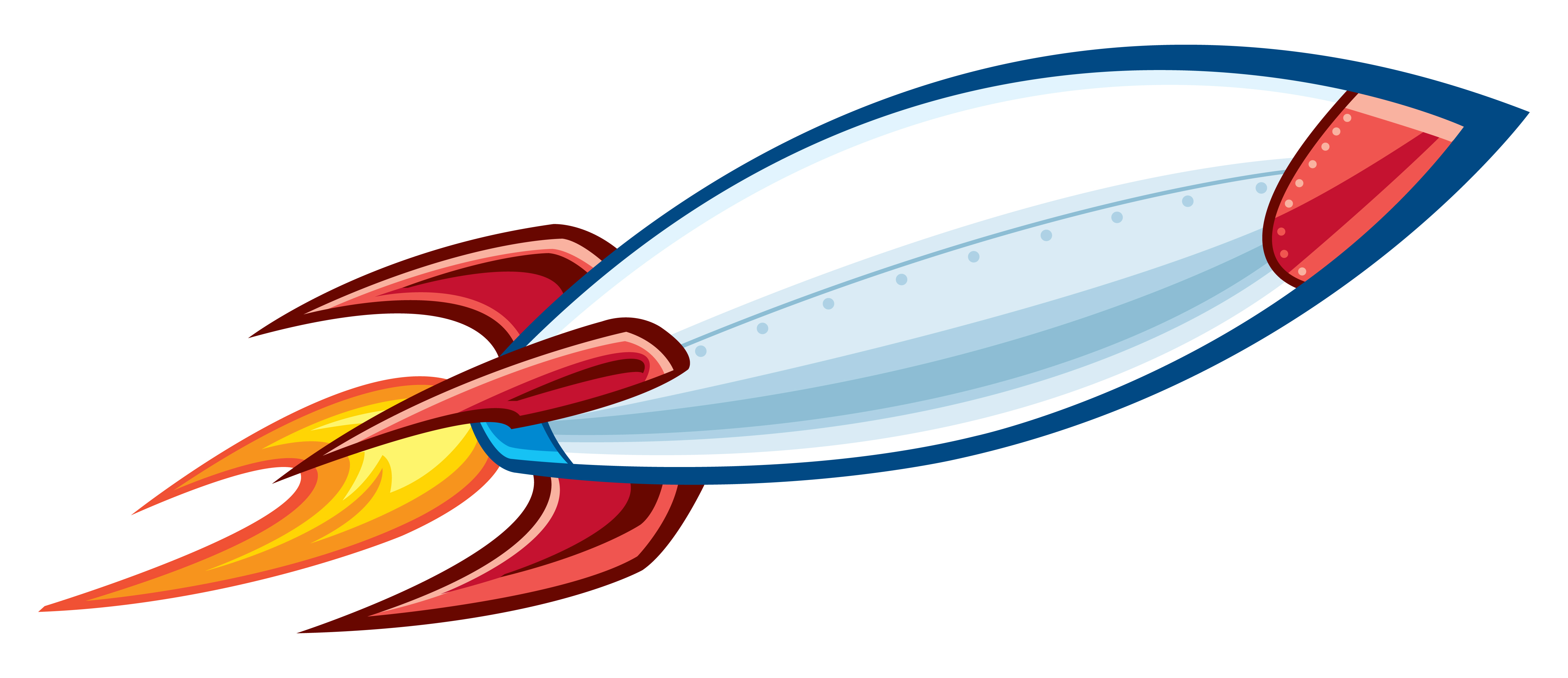 Cartoon Rocket Clipart