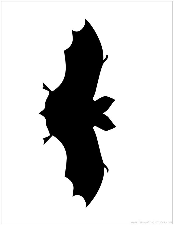 Bat Stencil | Bat Silhouette ...