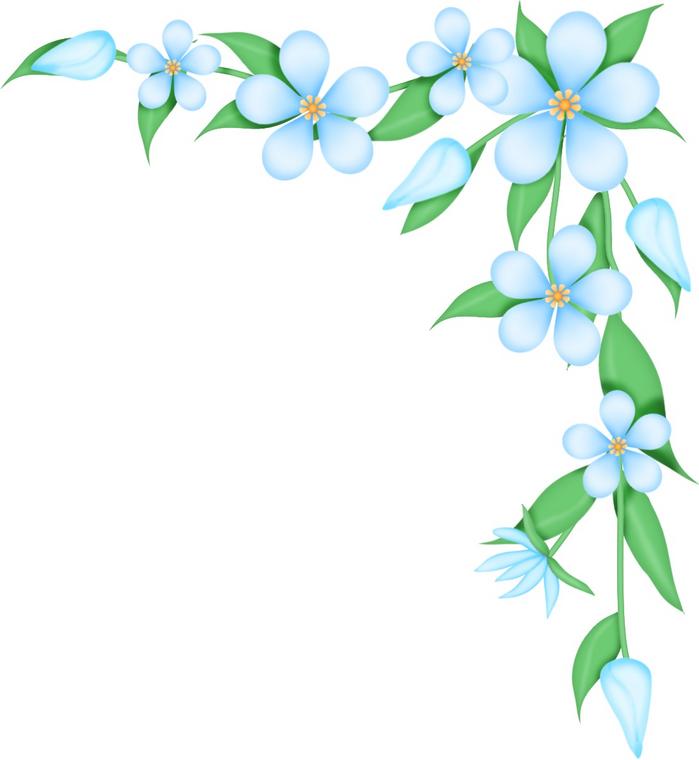 free flower border designs clip art - photo #16