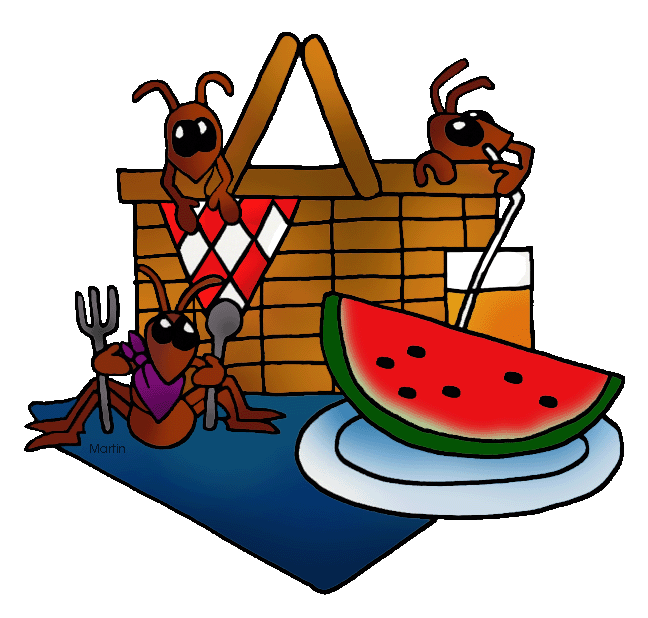 3 picnic kids clip art. Free - Free Clipart Images