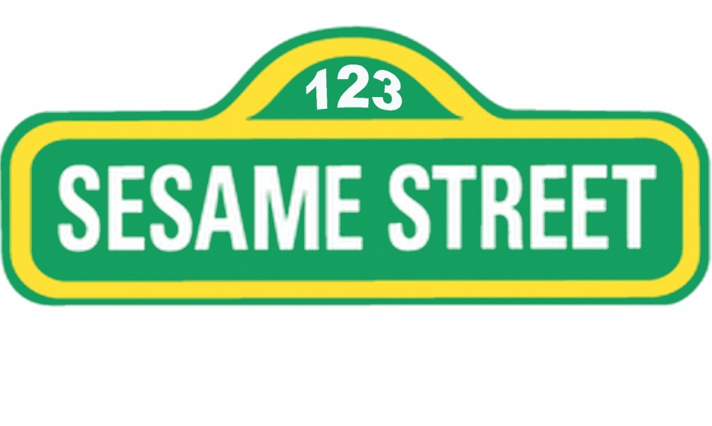 Clip art sesame street sign