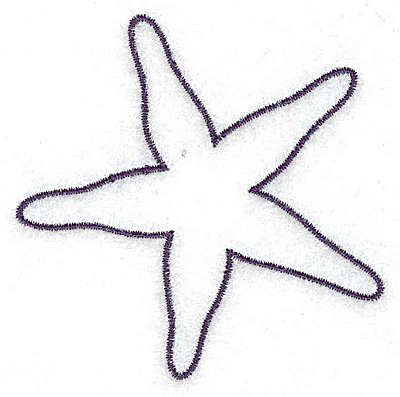 Outline Of Starfish - ClipArt Best